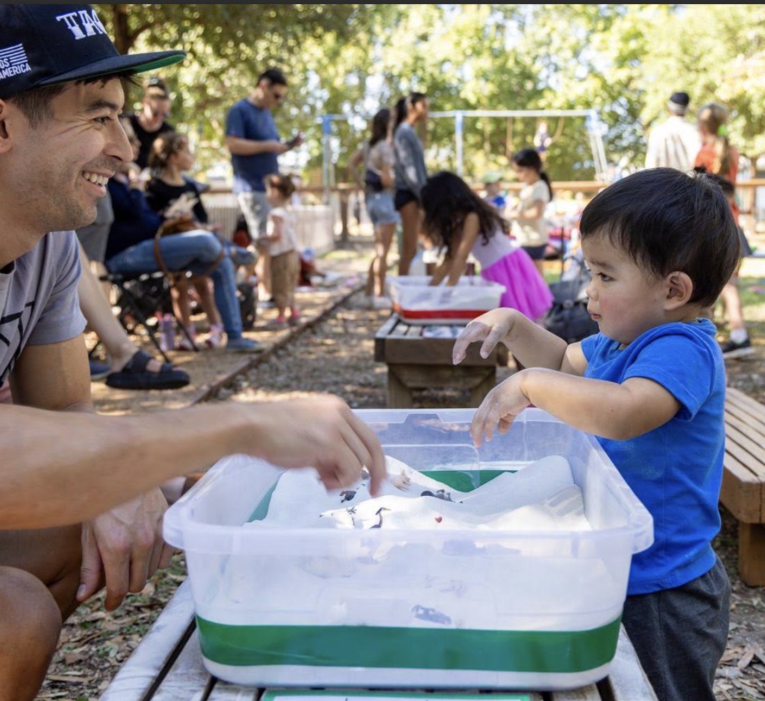 A moment from the Austin Montessori School community