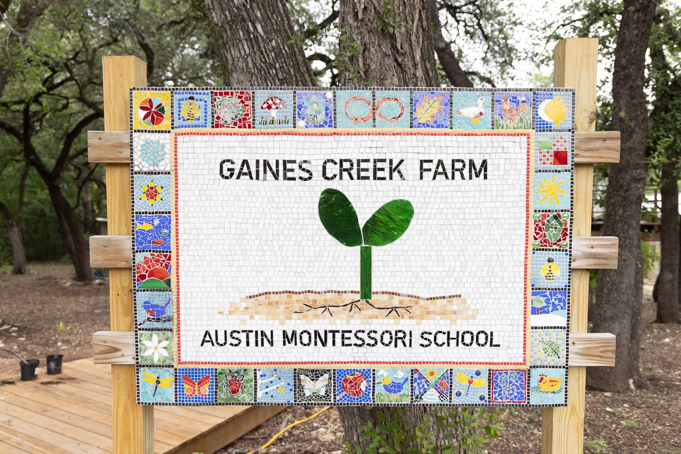The Gaines Creek adolescent campus at Austin Montessori School