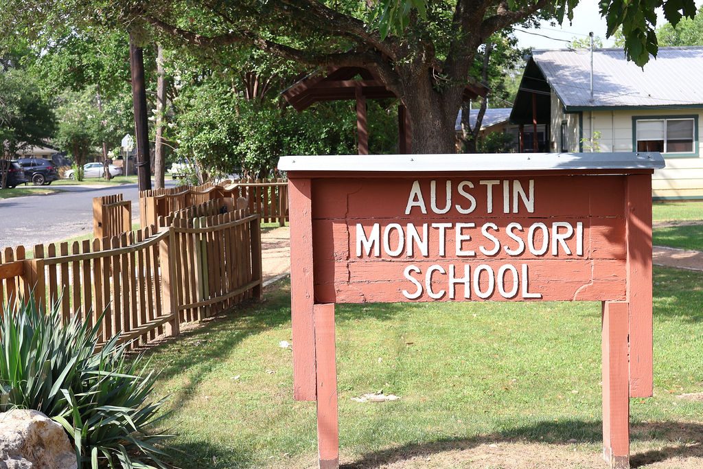 The Sunset Trail campus at Austin Montessori School